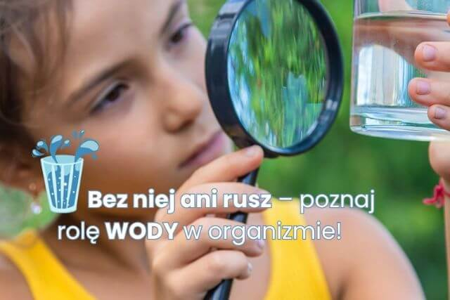 Bez niej ani rusz – poznaj rolę wody w organizmie
