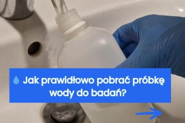 Badanie wody samodzielne podbieranie próbek